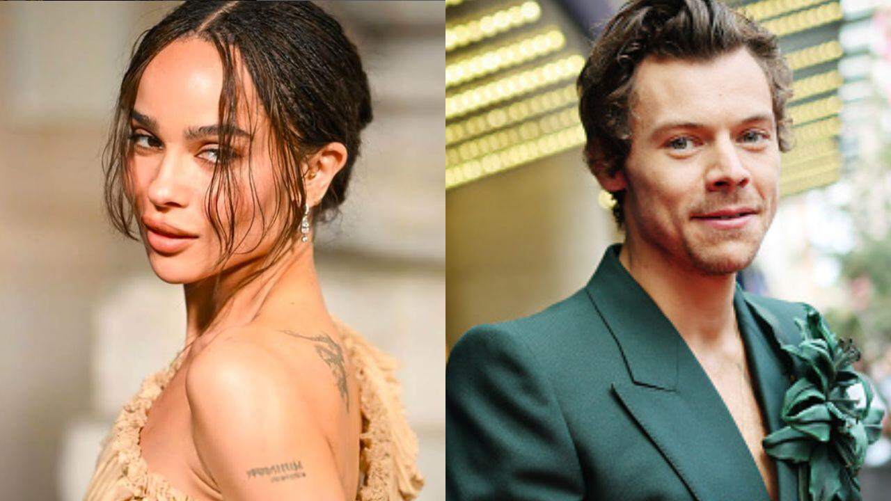 Zoë Kravitz y Harry Styles