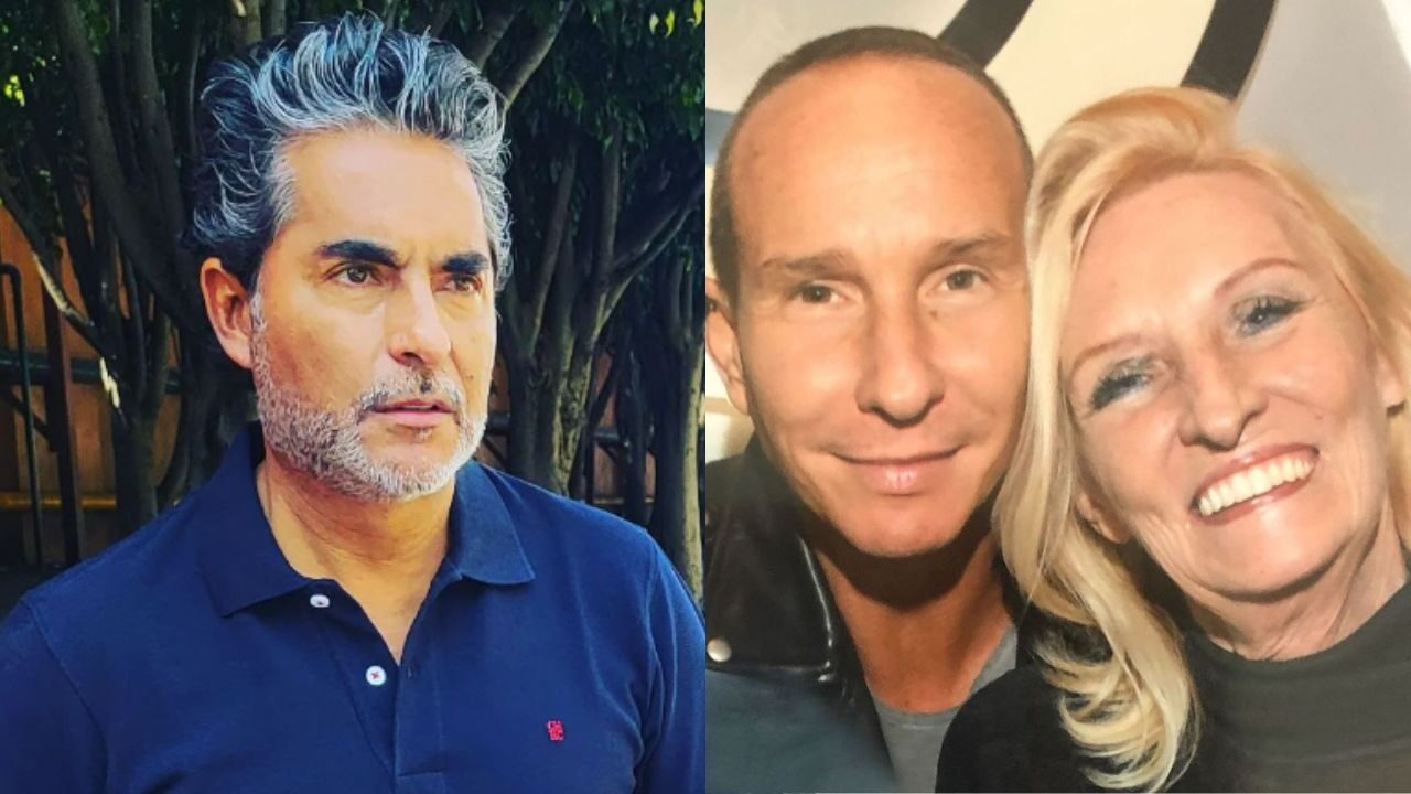 Raúl Araiza, Erik Rubín y su mamá