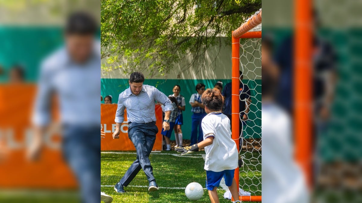 García destacó que NL es el único estado que tiene escuelas de tiempo completo.