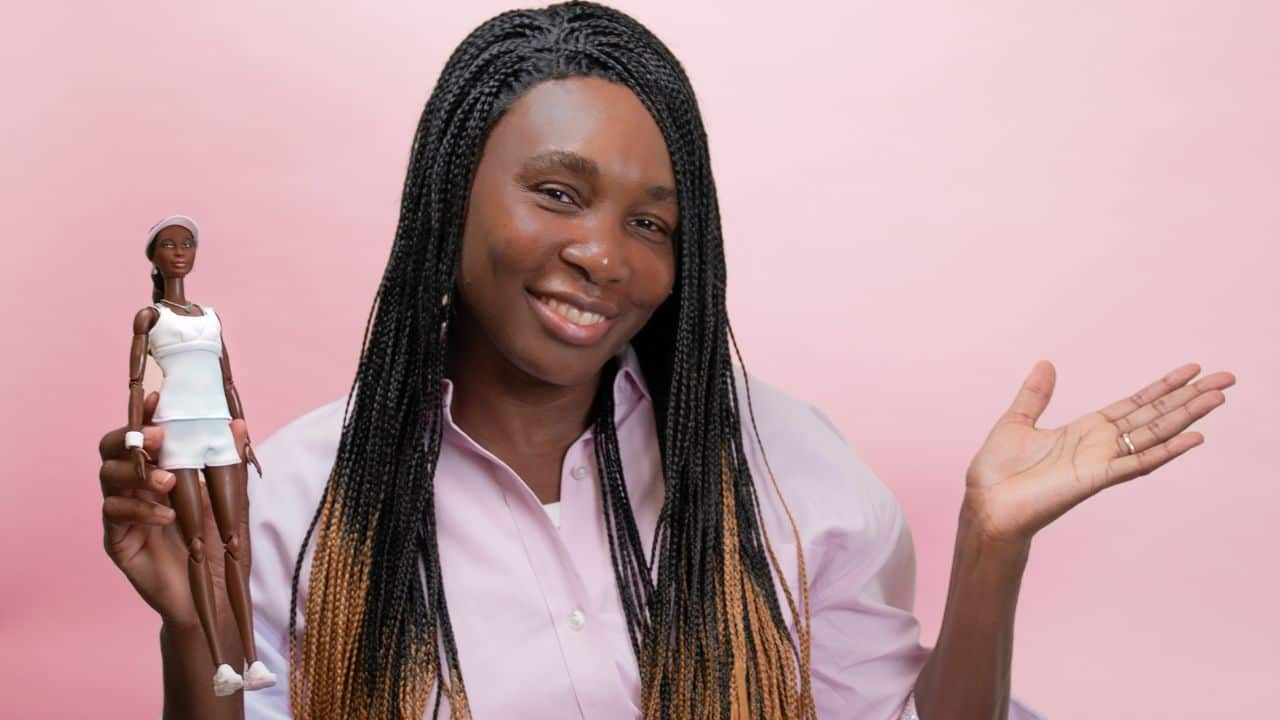 Barbie rinde homenaje a Venus Williams con una muñeca que celebra su legado