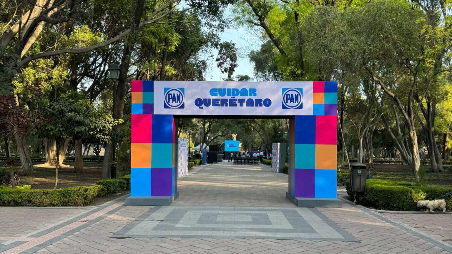 Nuevo eslogan de PAN en Querétaro.