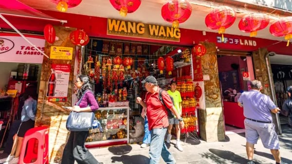 Comercio chino Centro Histórico CDMX
