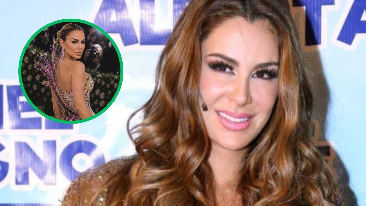 Ninel Conde aparenta estar en la MET Gala