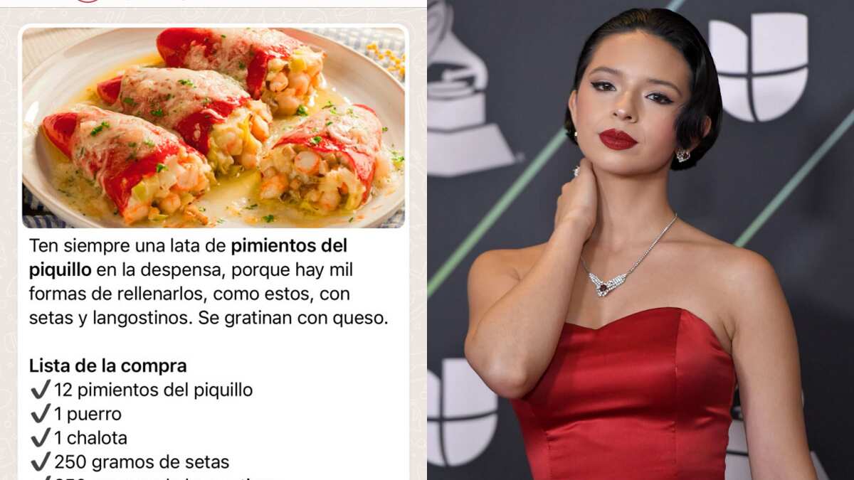 Ángela Aguilar recetas de cocina