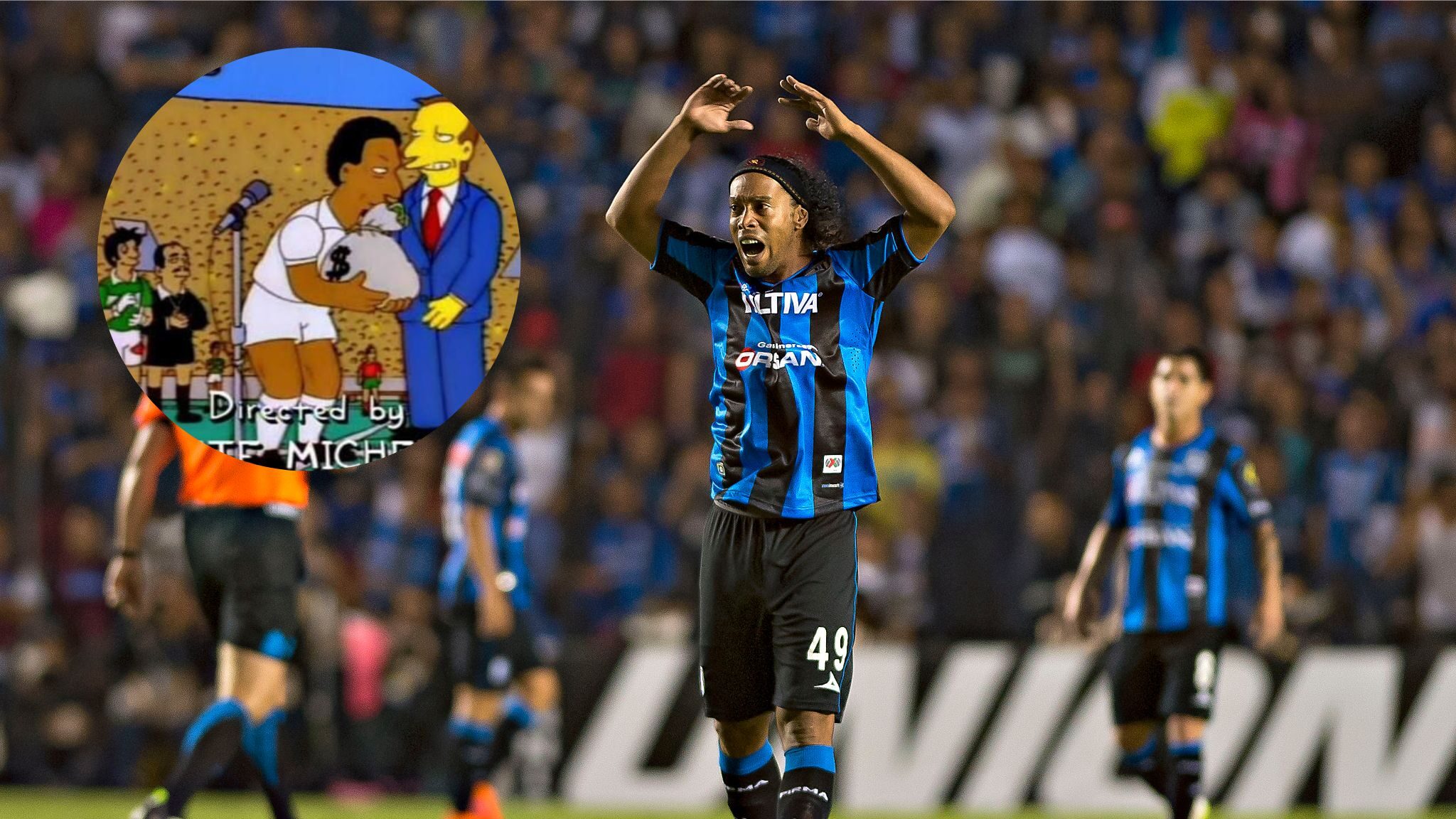 Ronaldinho fue figura en su paso por Querétaro I Mexsport