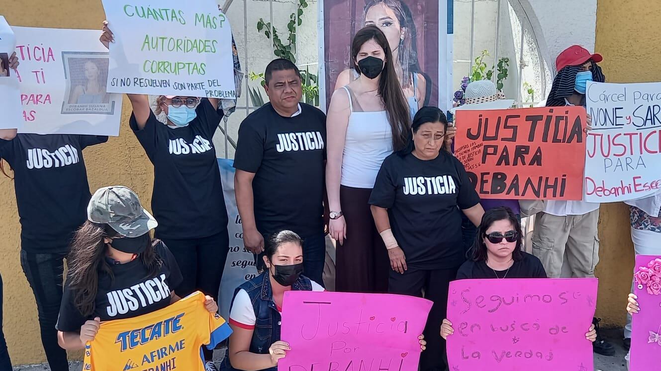 Los papás de Debanhi Susana seguirán en pie de lucha.