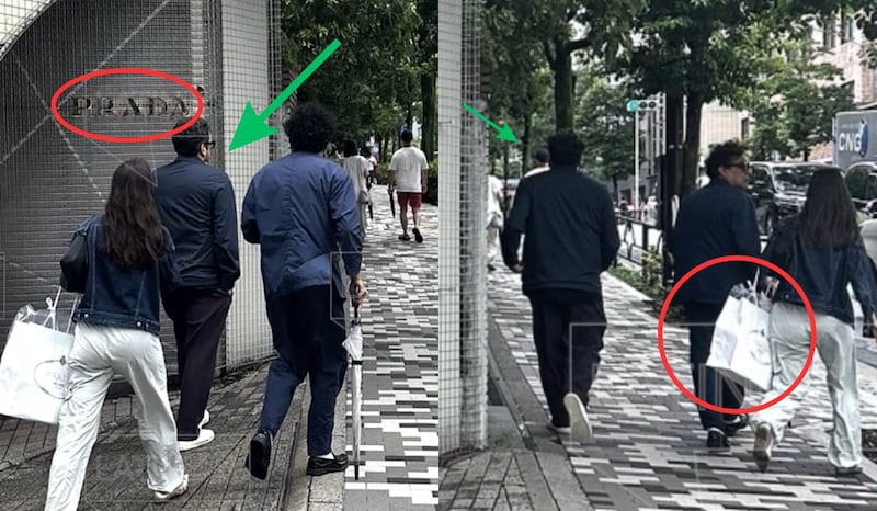 Video: ¡De compras en Prada! Captan a Andy López Beltrán visitando tiendas de lujo en Tokio