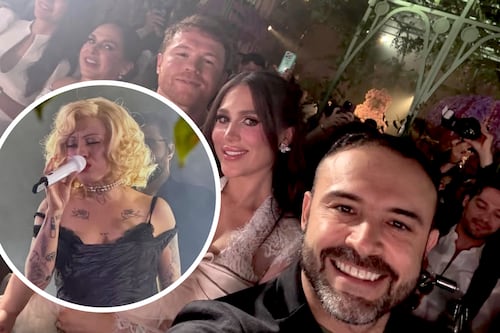 Mon Laferte y Remmy Valenzuela amenizan el bautizo de la hija de Canelo Álvarez en Guadalajara