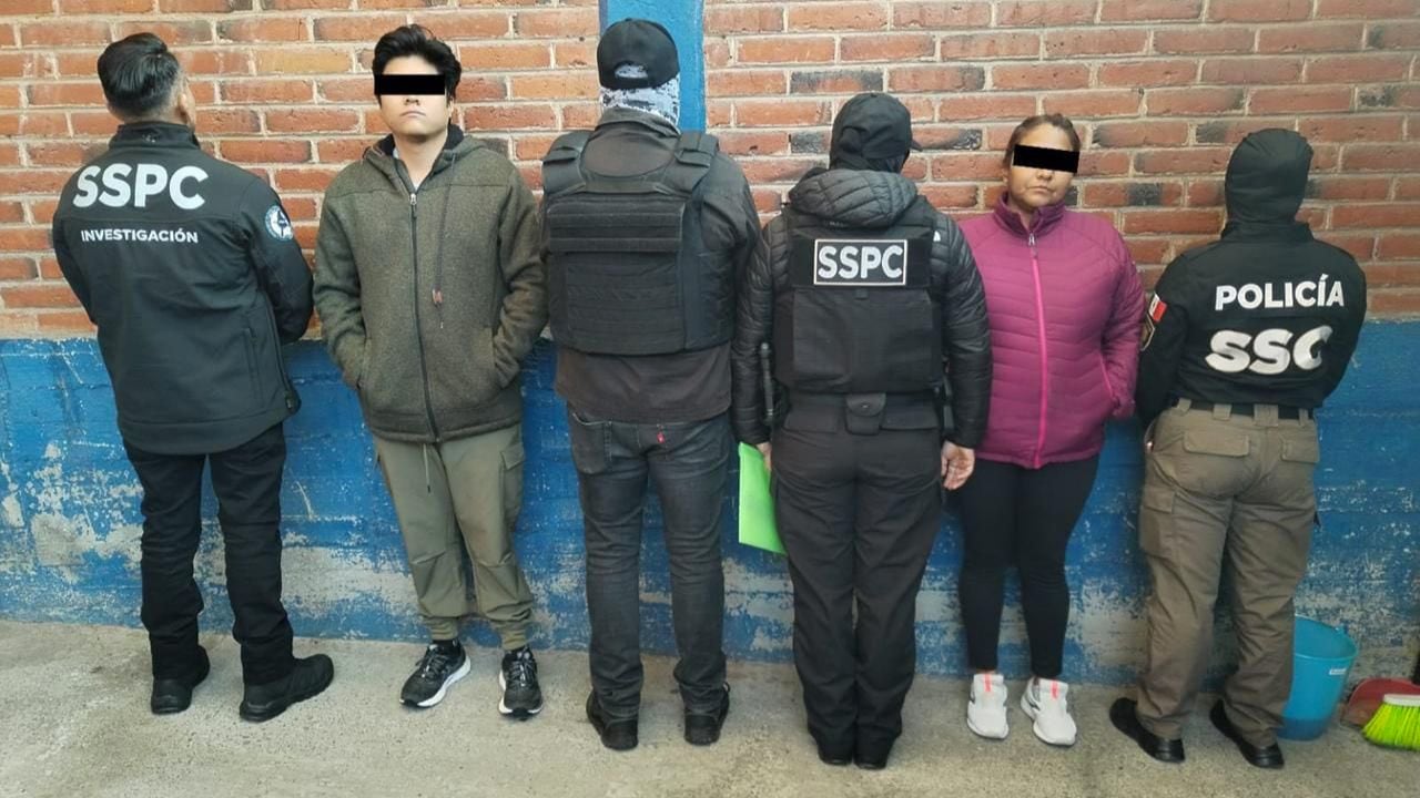 Detienen a 9 integrantes de una célula criminal