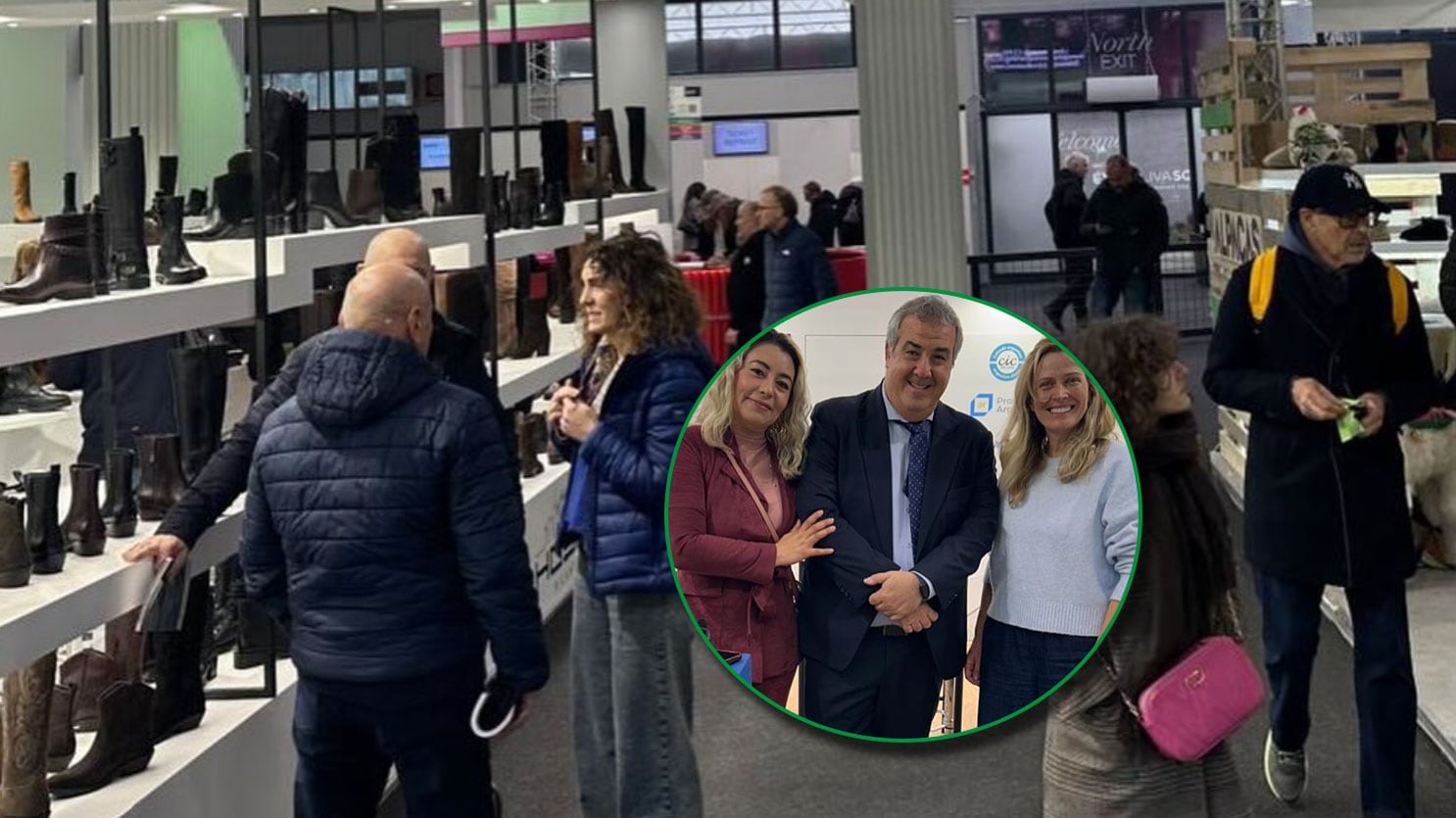 Empresas mexicanas exhiben calzado en uno de los foros comerciales más importantes del sector a nivel mundial.