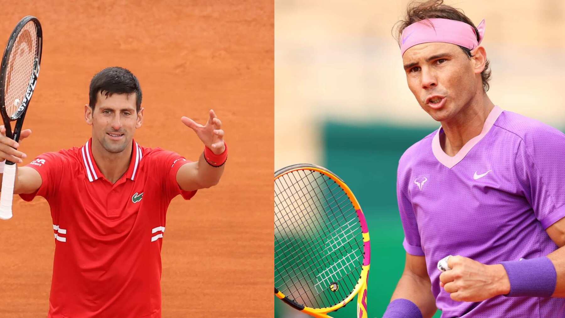 Novak Djokovic y Rafael Nadal | Getty Images