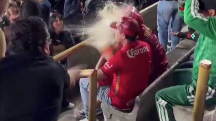 Fan del Toluca fue agredido en CU.