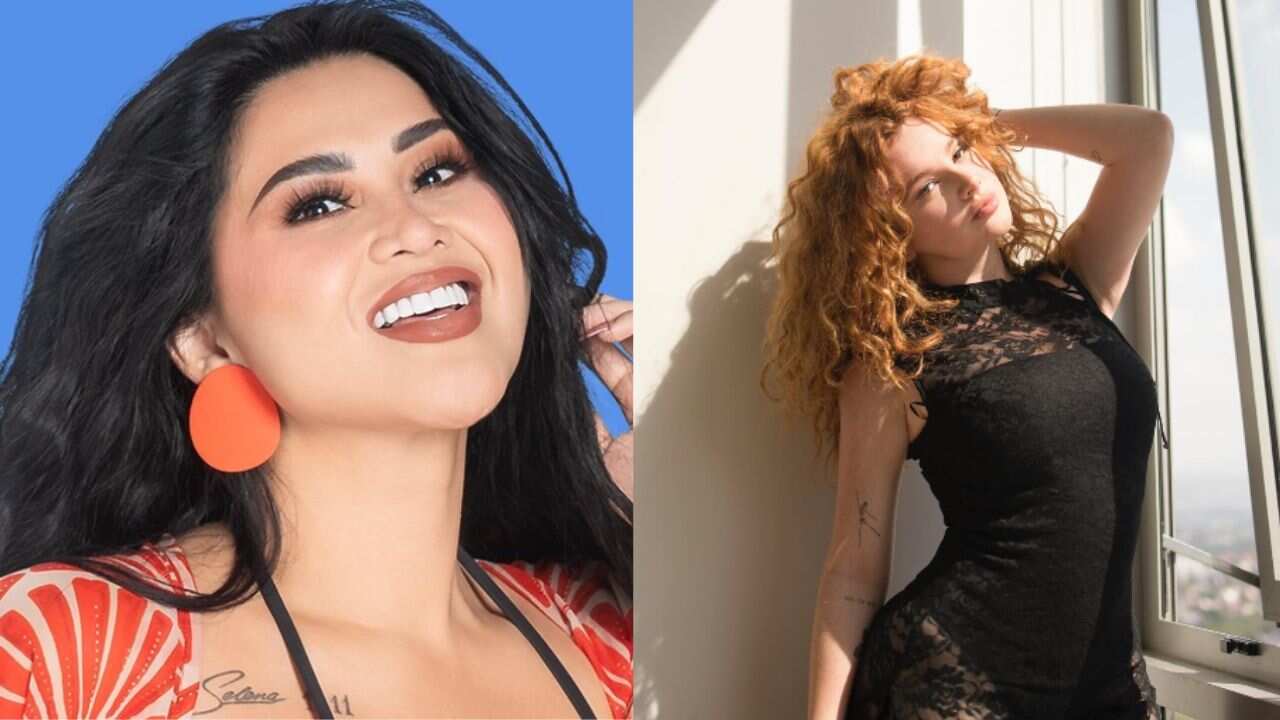 Gomita finge caída para golpear a Briggitte Bozzo