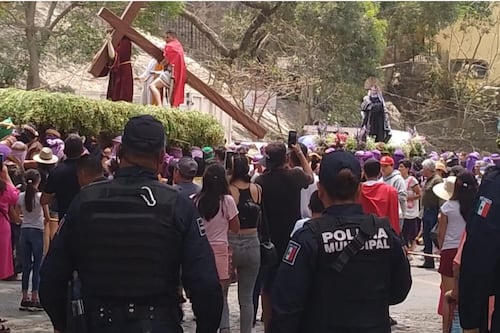 Aplica cierres viales este viernes por viacrucis y procesiones en Guanajuato