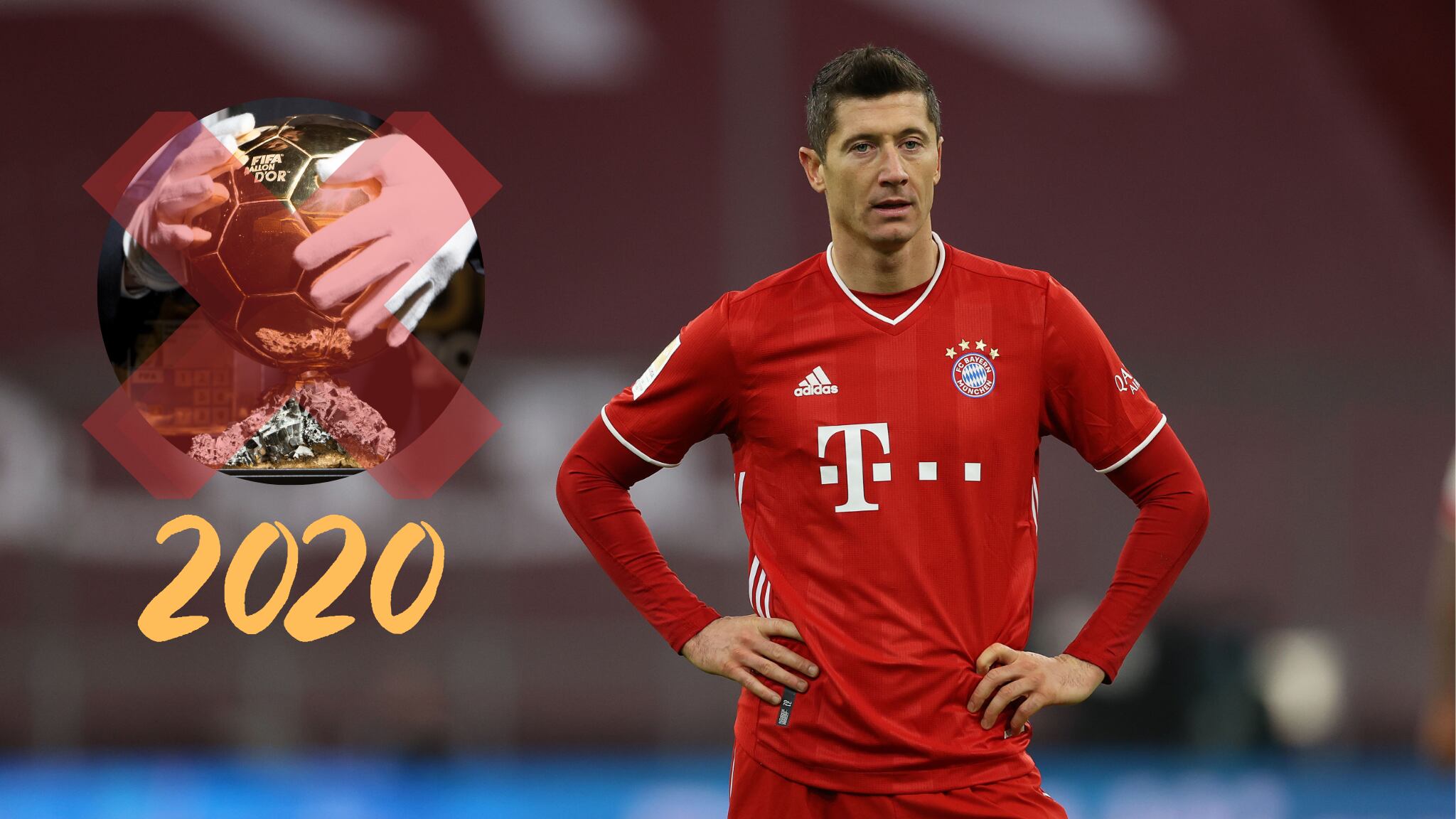 En el podcast de Rio Ferdinand, Lewandowski habló sobre la suspención del Balón de Oro 2020