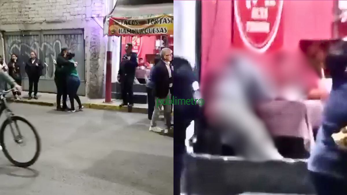 Video: Asesinato en taquería Alta Tensión de Tláhuac; disparan a exreos mientras cenaban