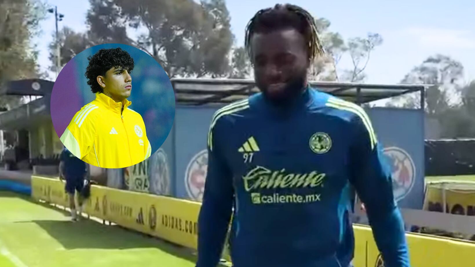 Allan Saint-Maximin dejó buenas impresiones en su primer entrenamiento con América.