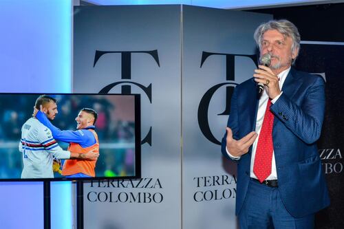 Presidente de la Sampdoria renunció después de su ingreso a prisión
