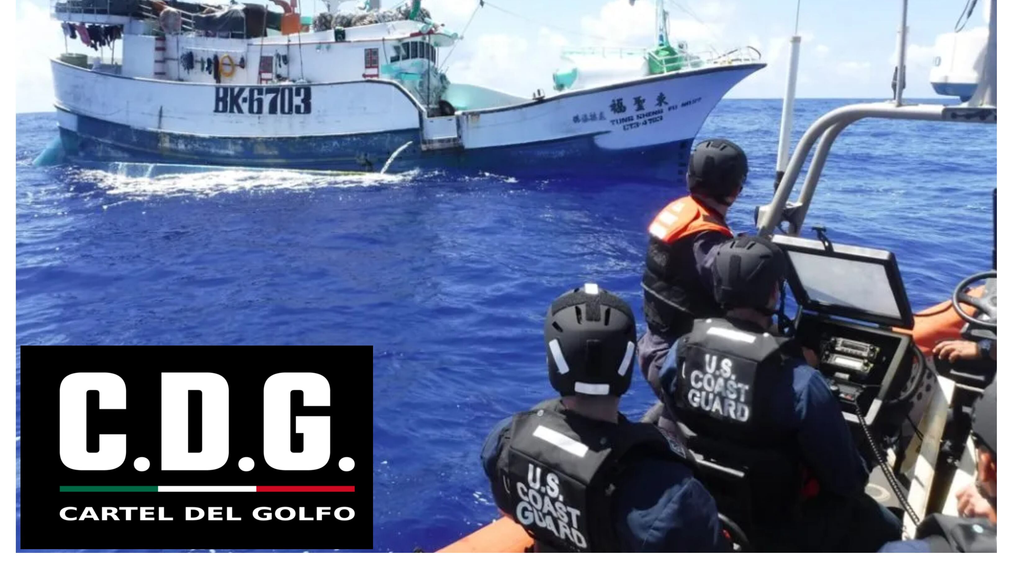 Cártel del Golfo en pesca ilegal