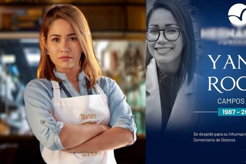 Funeral de Yanin Campos, exparticipante de ‘MasterChef México’; ¿asistieron los jueces del reality?