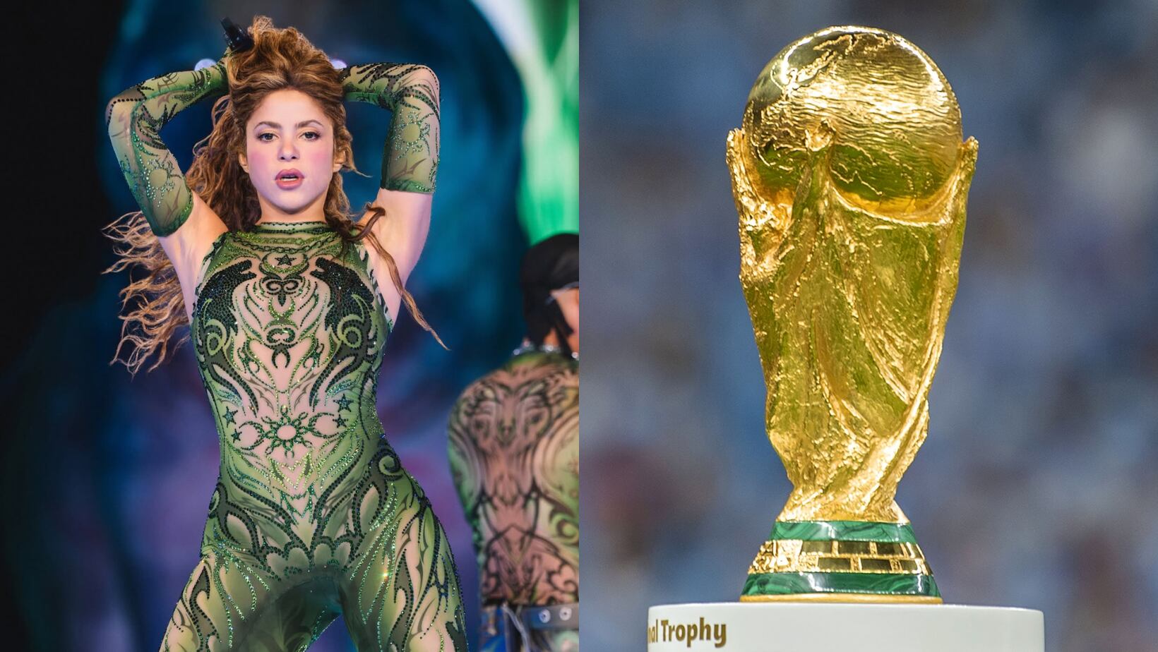 Shakira y el trofeo de la Copa Mundial de la FIFA coincidirán en CDMX. ¿habrá colaboración?