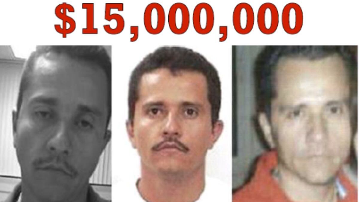 El Mencho: Aumenta a 15 millones de dólares recompensa por el líder del CJNG