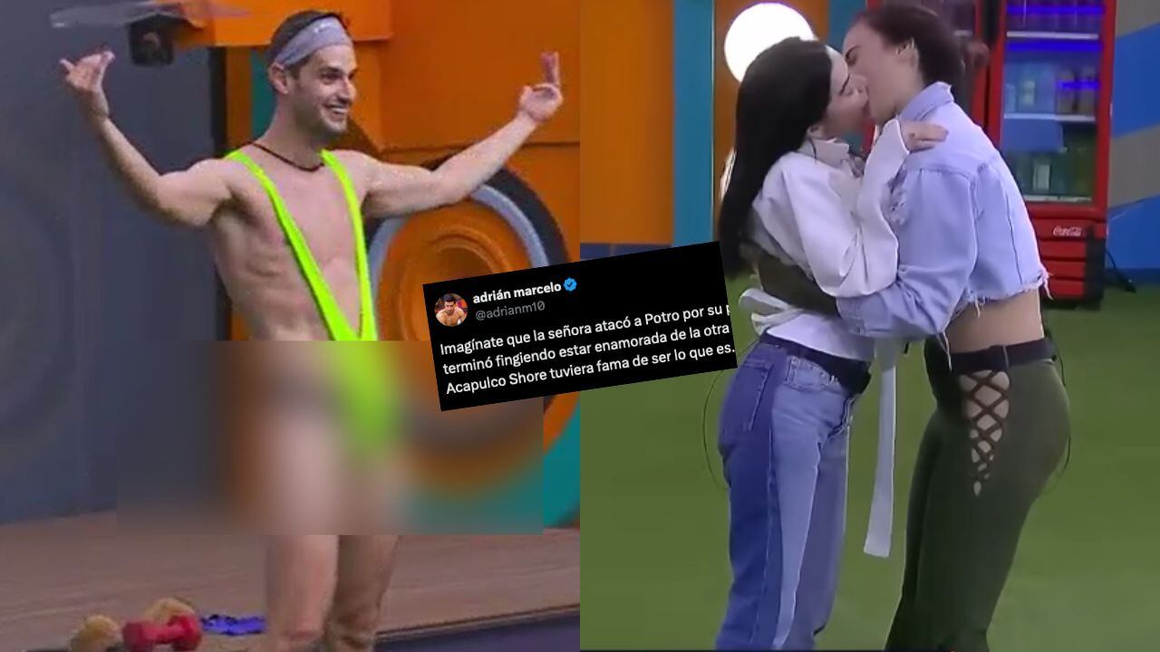 El influencer dijo que Gala fingió estar enamorada de Karime, a quien llamó señora.