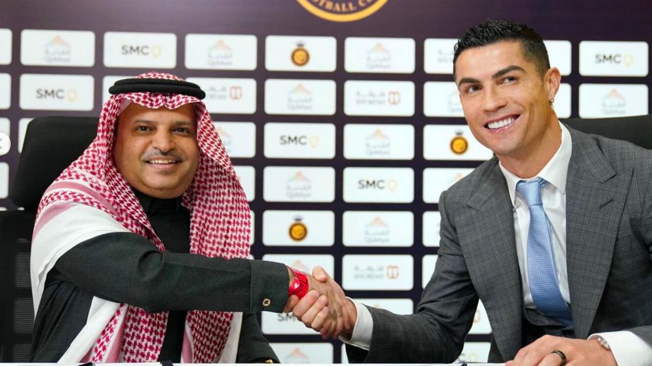 Cristiano Ronaldo llegó al Al Nassr por más de 200 millones de dólares.