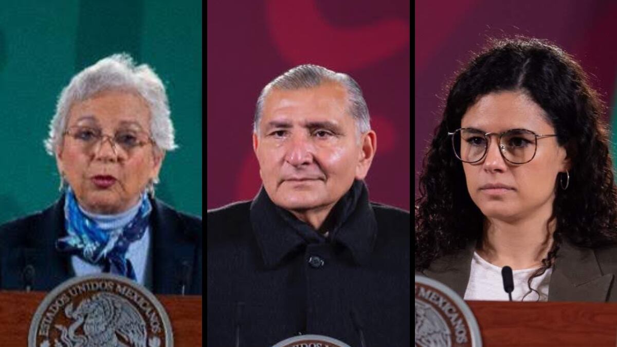 Ante la ausencia del presidente, (en dos ocasiones por Covid-19), los titulares de gobernación han encabezado las mañaneras de AMLO.