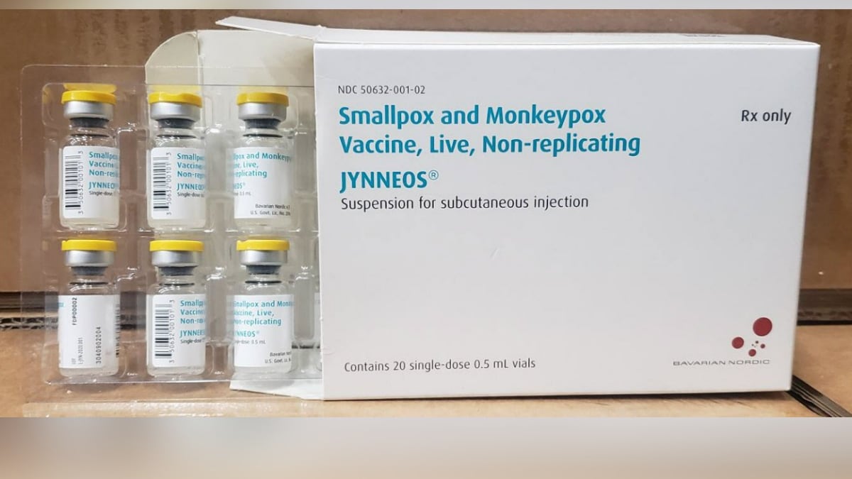 Vacuna JYNNEOS contra la viruela del mono.