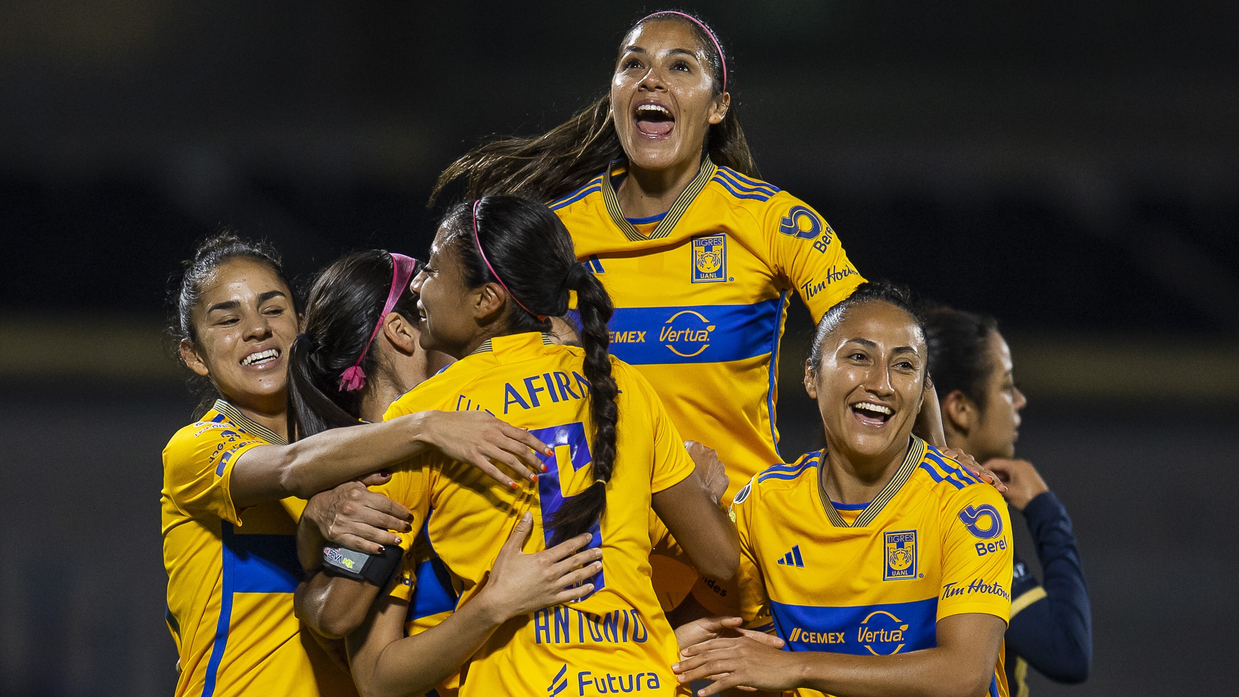 Tigres Femenil venció 3-1 a Pumas.