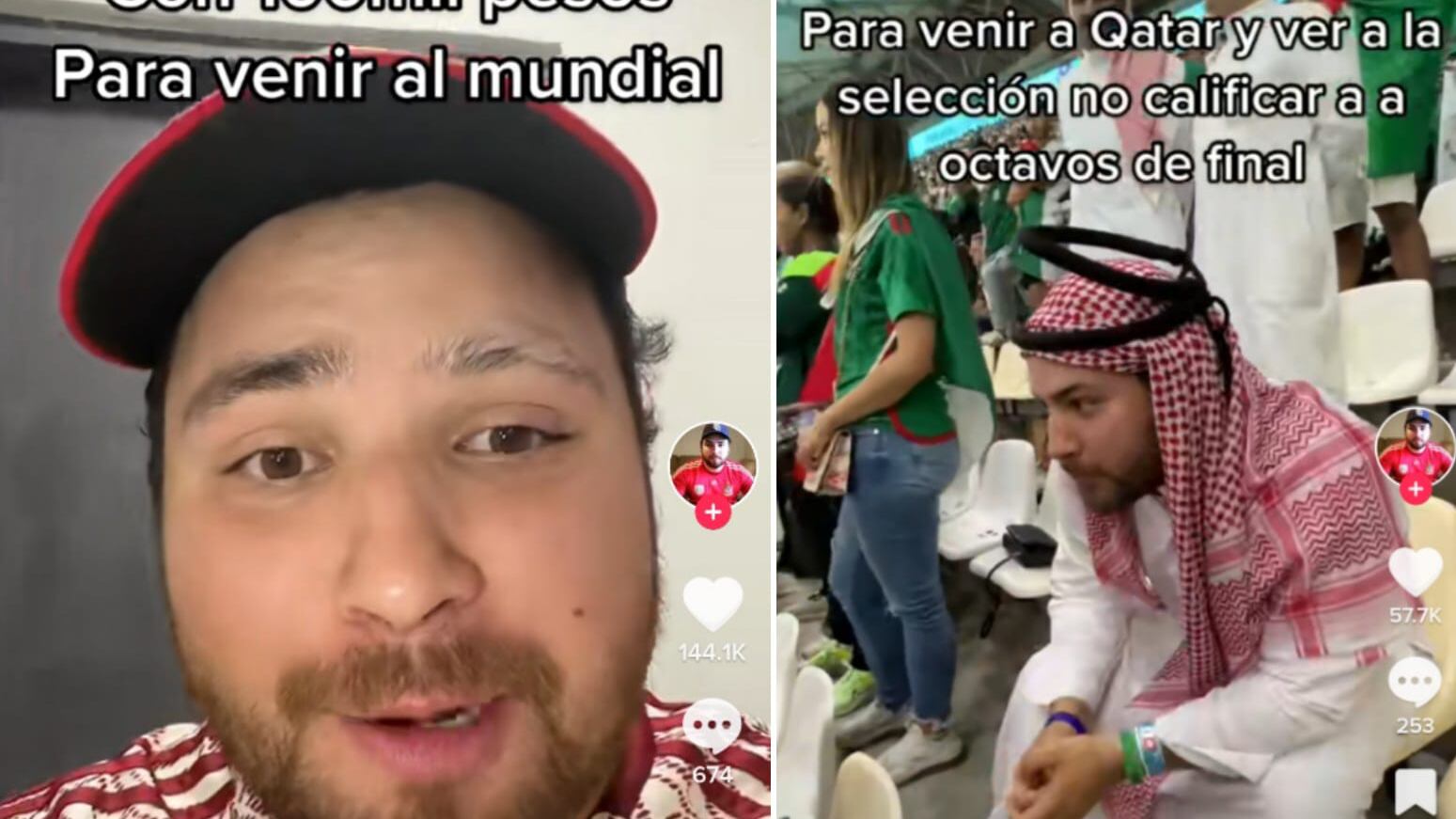 Angel soy yo ha seguido creando contenido desde Qatar.