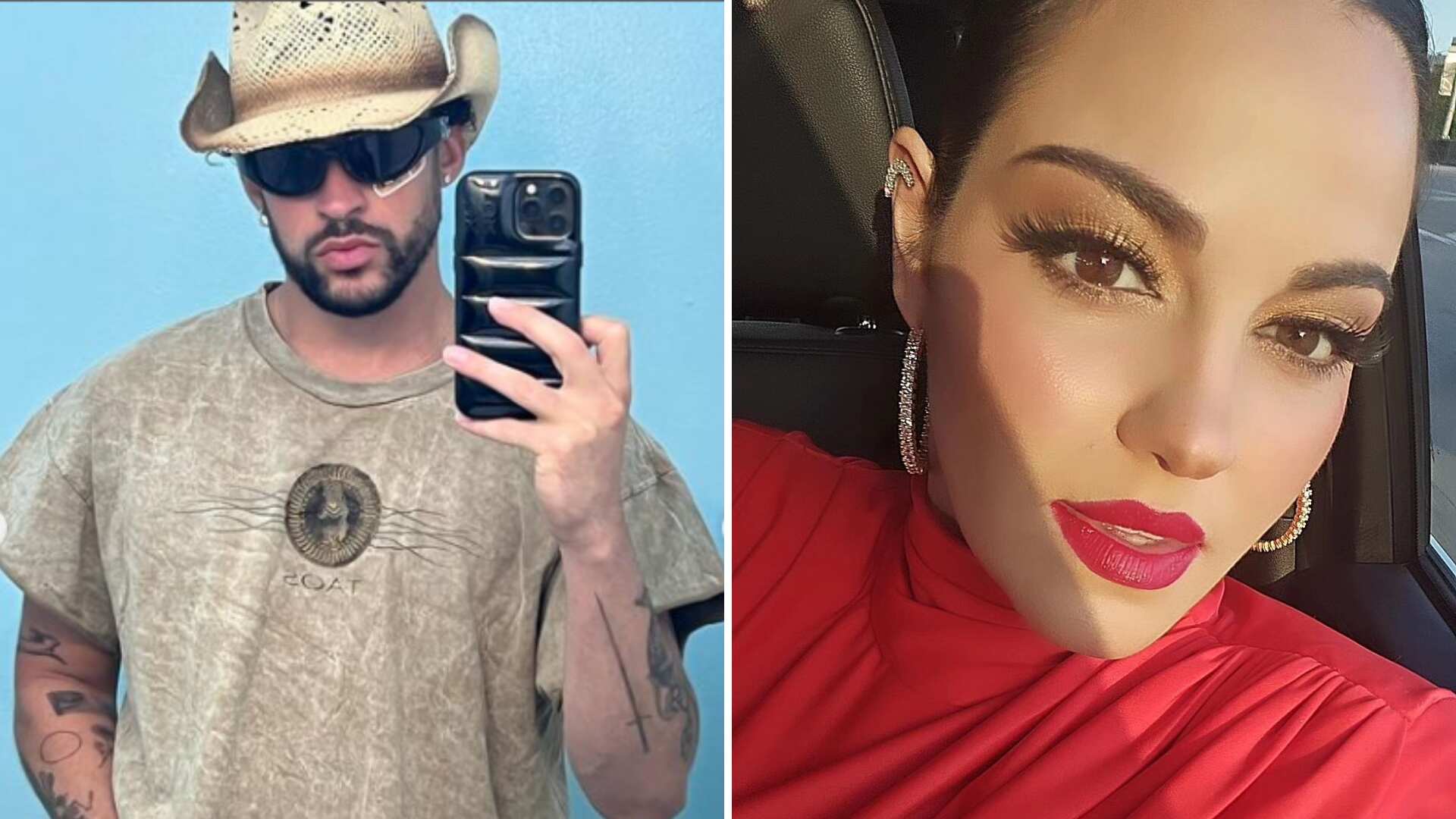 Bad Bunny le hace un desplante a Maite Perroni