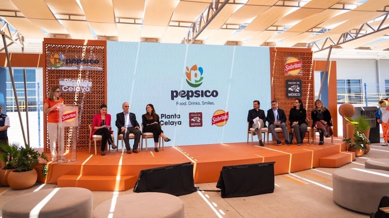 PepsiCo fortalece su presencia en México con una planta de vanguardia tecnológica en Celaya y una inversión multianual de 2,000 millones de dólares. Foto: cortesía.