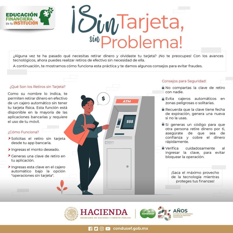 Condusef medidas de seguridad