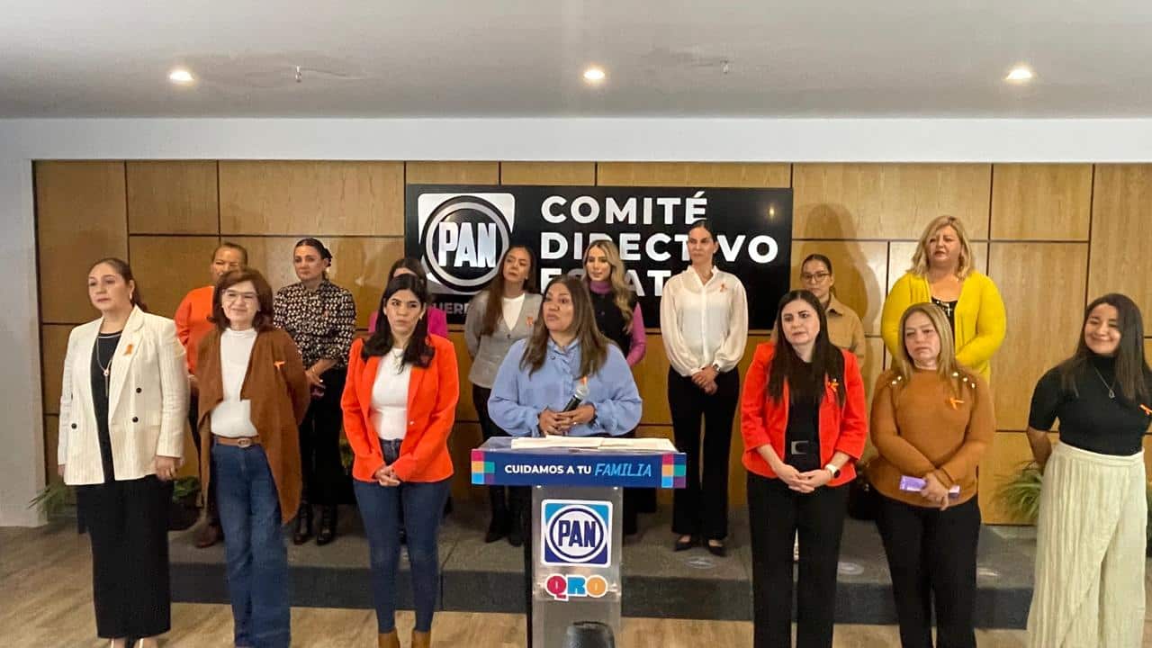Gobierno federal “abandonó” a las mujeres, acusa PAN Querétaro