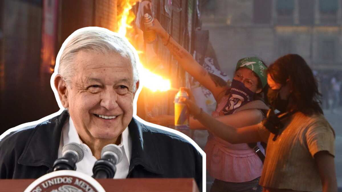 El presidente habló sobre las manifestaciones del 8M y la violencia que suele presentarse