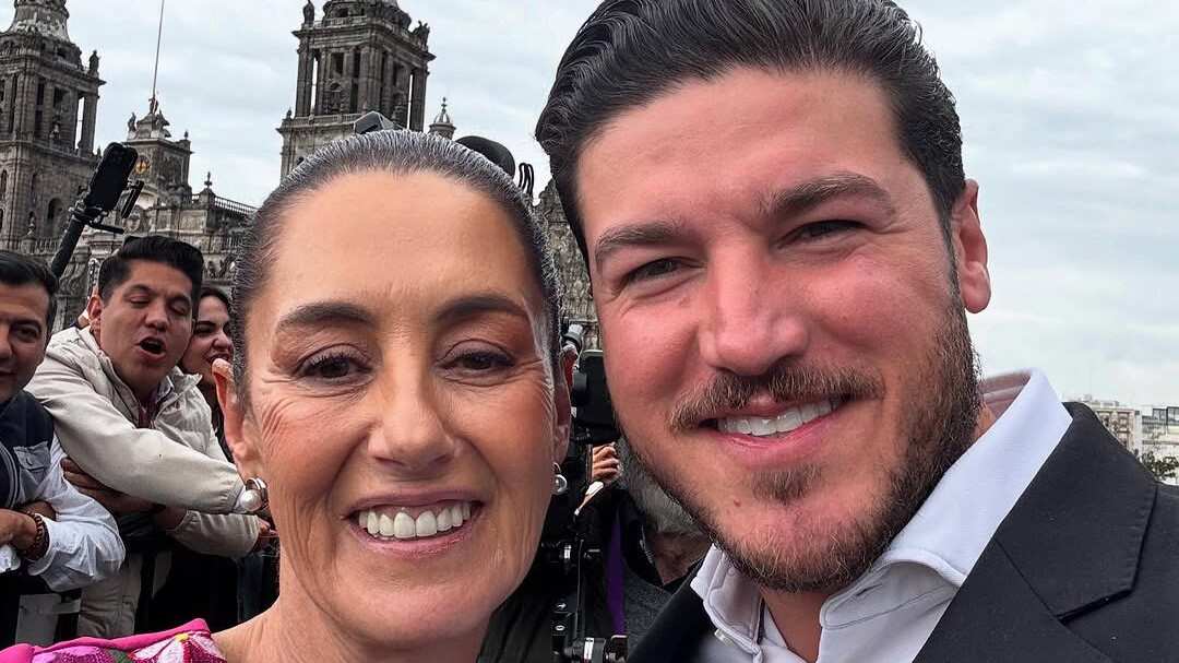 Claudia Sheinbaum y Samuel García.