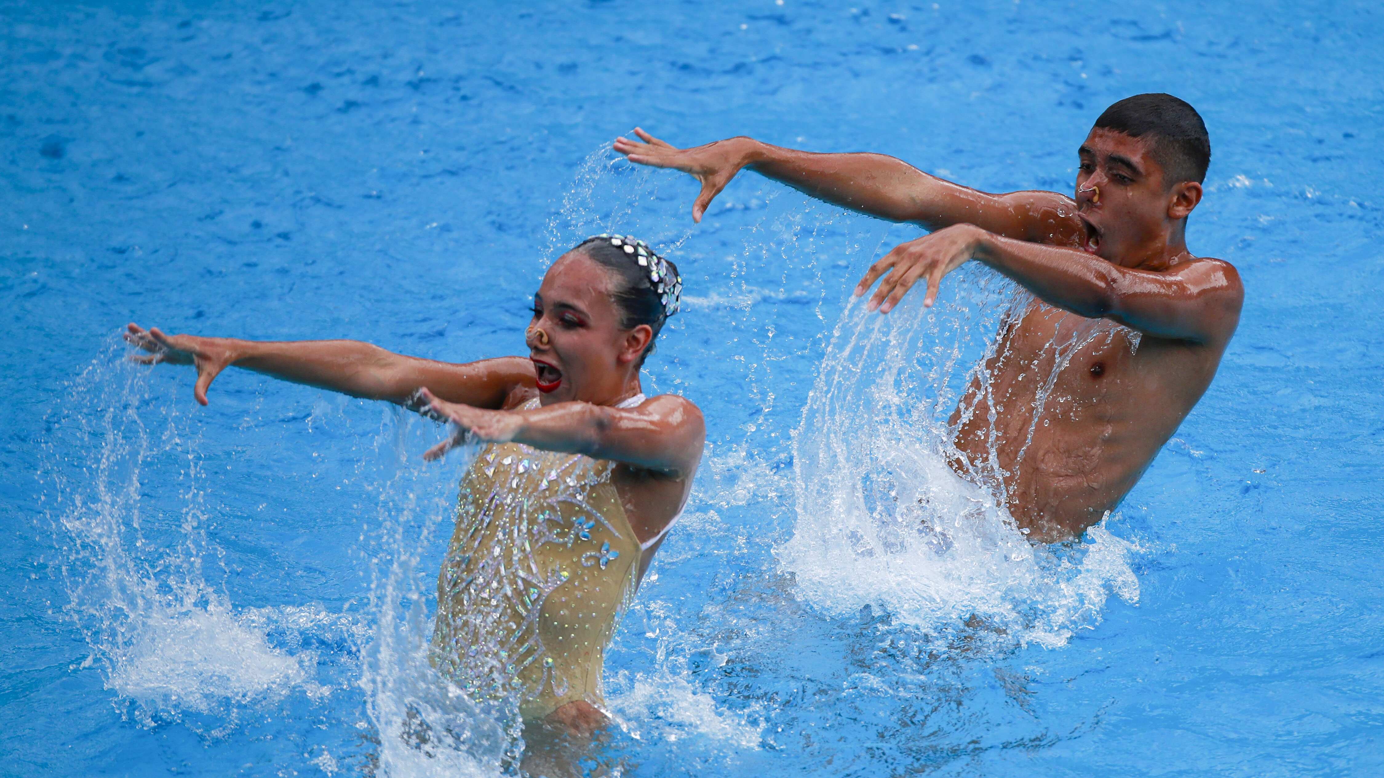 Itzamary Gonzalez y Diego Villalobos ganaron su segunda medalla en San Salvador 2023.