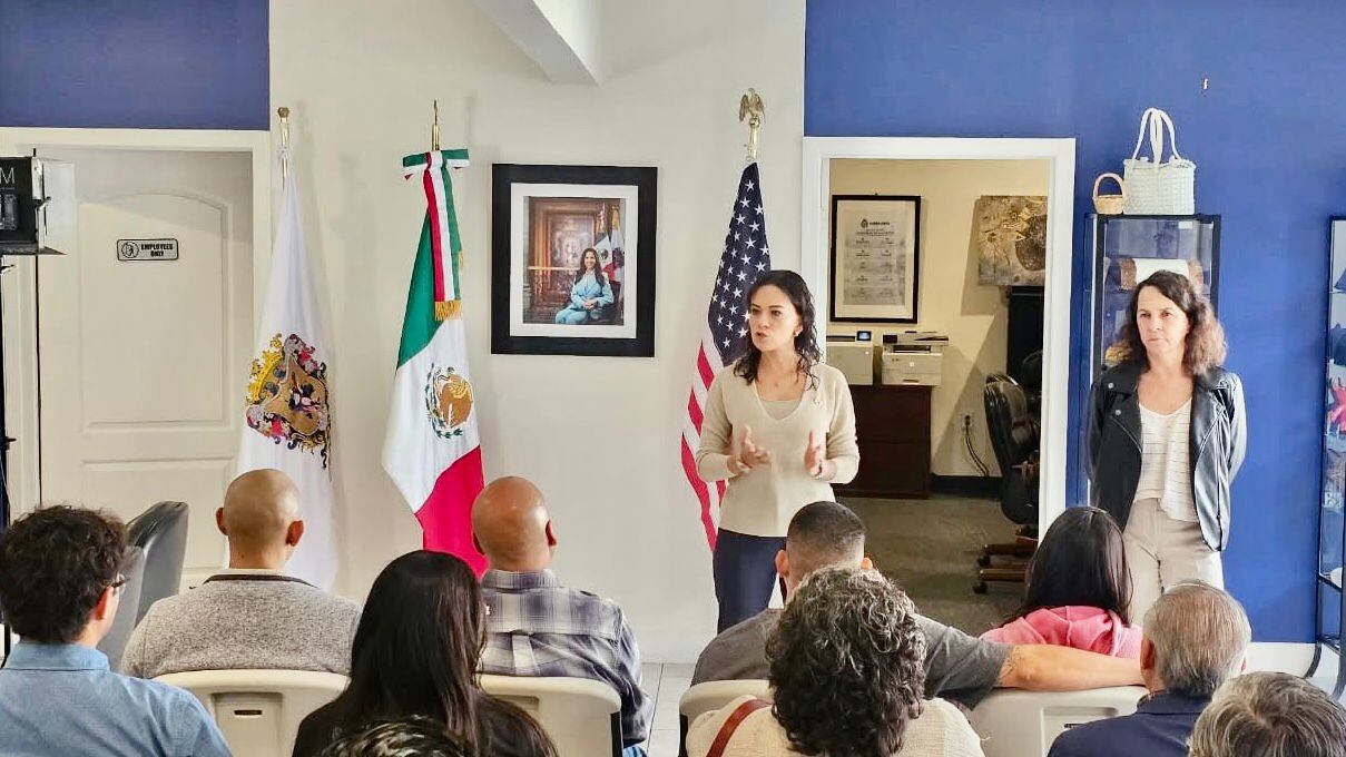 Durante su gira en Los Ángeles, autoridades de Guanajuato sostuvieron reuniones con el consulado y líderes migrantes para dar seguimiento a los casos de guanajuatenses detenidos en redadas migratorias.