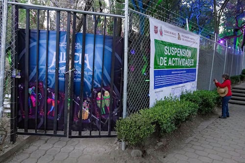 Tribunal frena privatización de Parque Lira; retiran montaje de ‘Alicia en el País de las Maravillas’