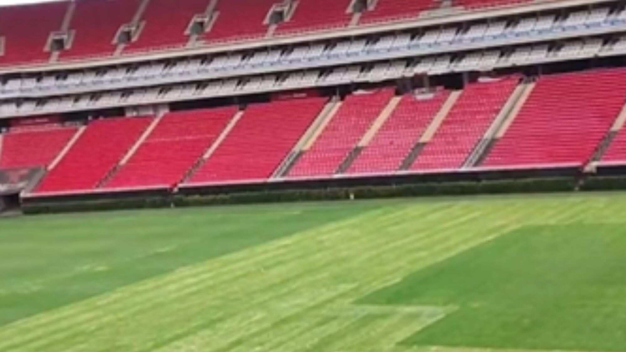 Chivas Estadio Akron cancha en mal estado