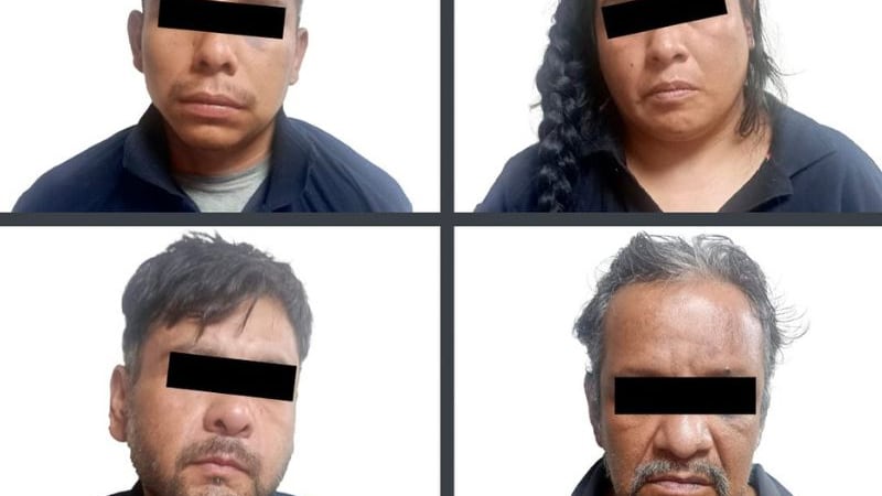 Detienen a integrantes del Cártel Jalisco por homicidio de motociclista en Huehuetoca