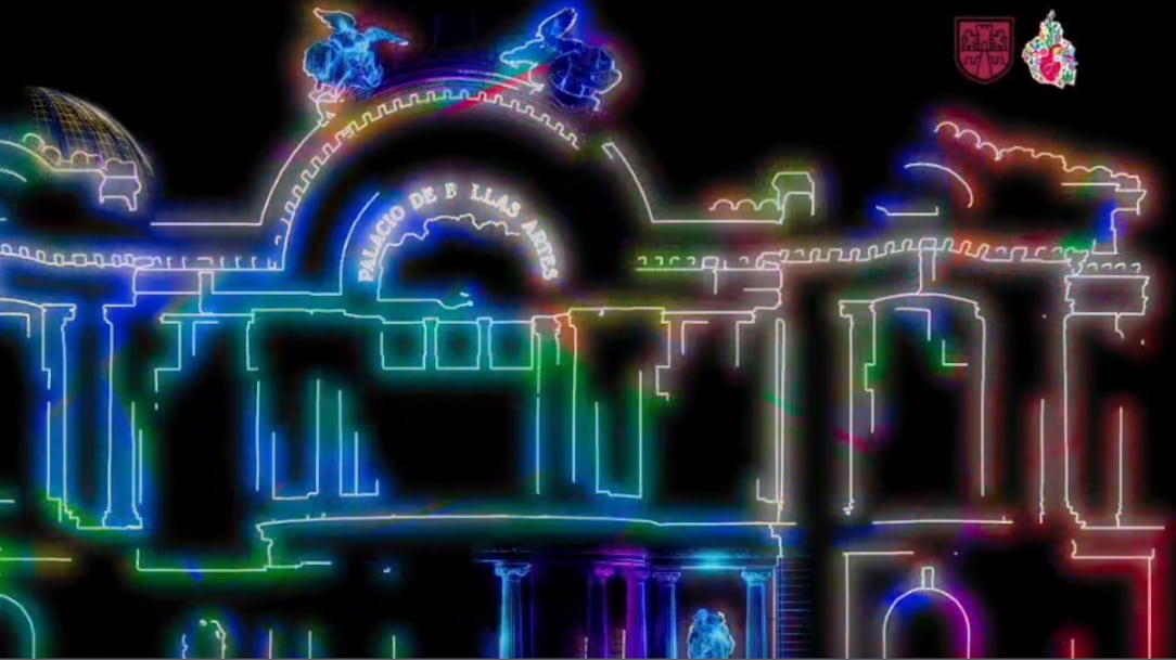 Bellas Artes se ilumina