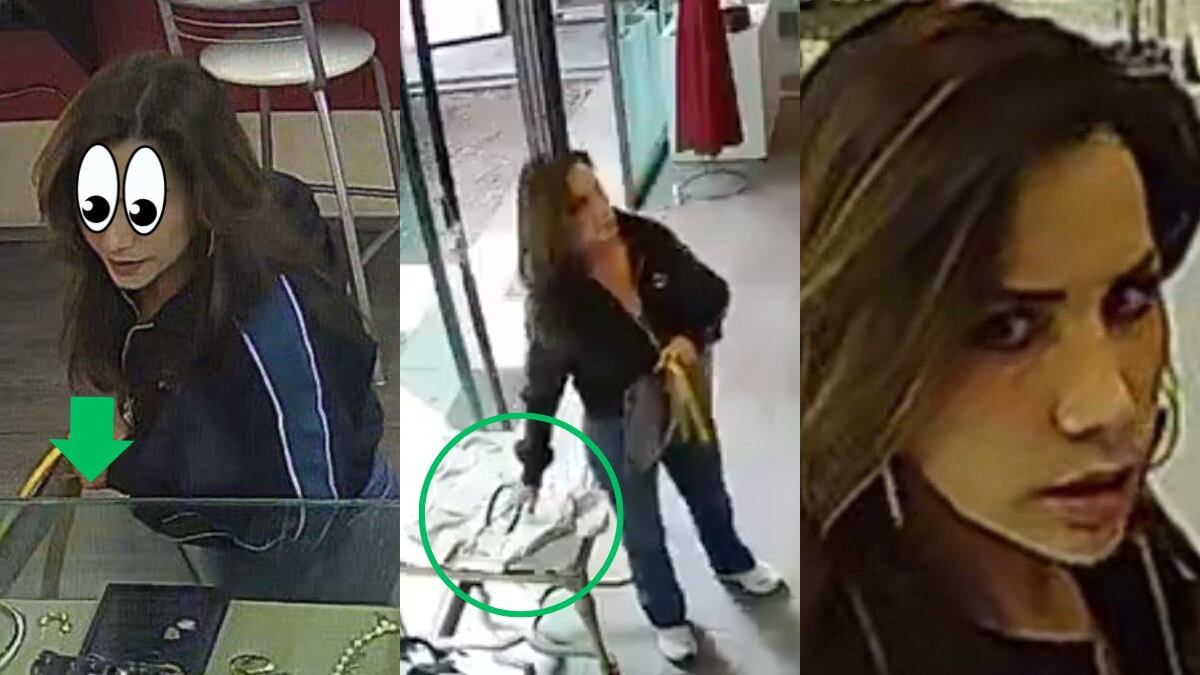 Video: Mujer roba collar de lujo en boutique de Jardines del Pedregal; ladrona con gustos refinados