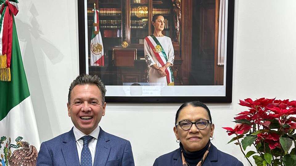 Pablo Lemus Navarro, gobernador electo de Jalisco se reunió con Rosa Icela Rodríguez Velázquez, secretaria de gobernación federal en la Ciudad de México, para coordinar una relación institucional sólida entre el gobierno estatal y federal para beneficio de los jaliscienses.