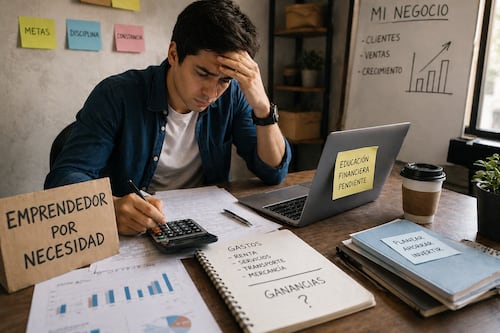 Jóvenes emprenden por necesidad, pero sin educación financiera y eso podría frenarlos