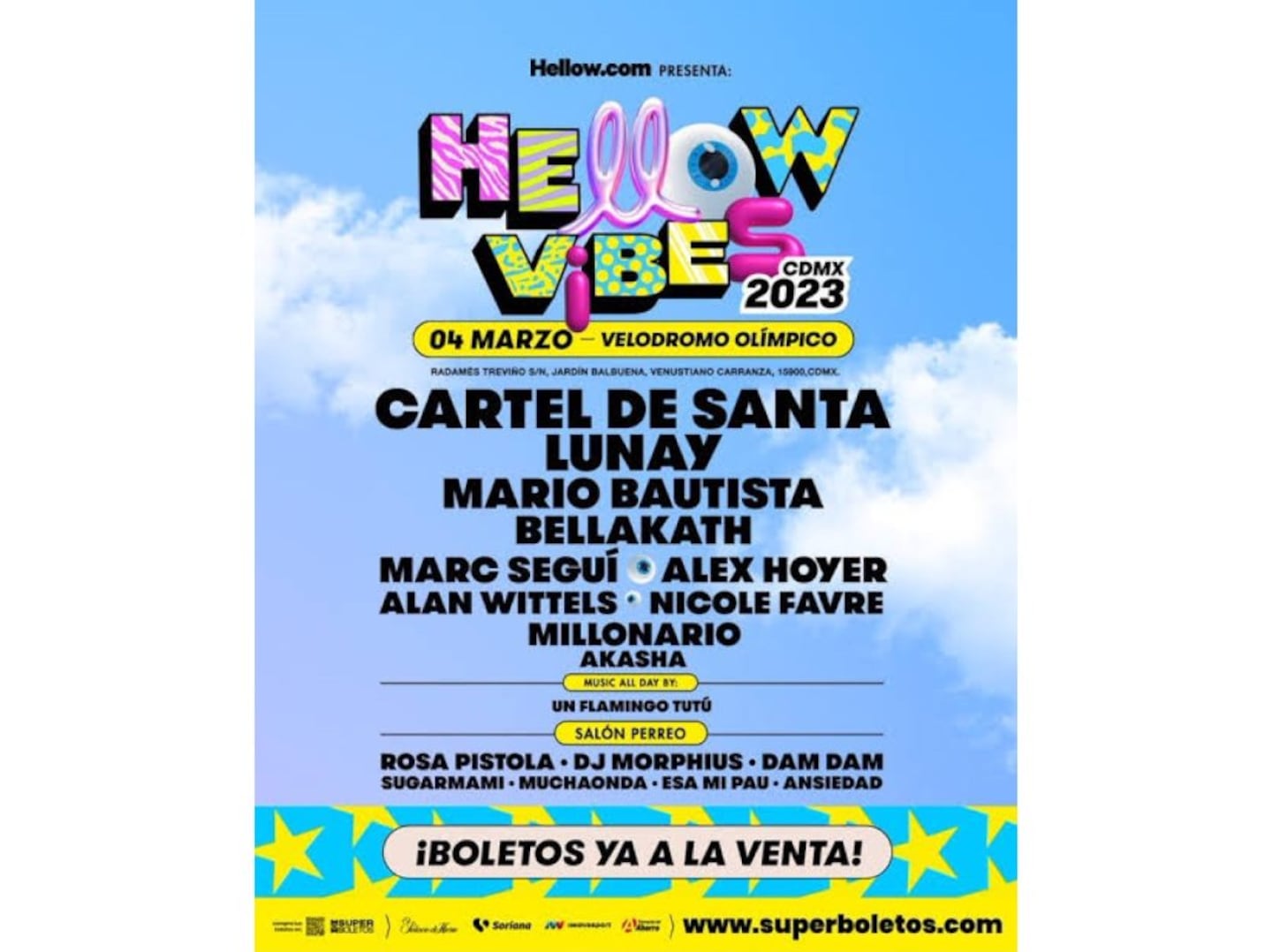 Hellow Vibes 2023: Cartel de Santa y Bellakath estarán juntos ...
