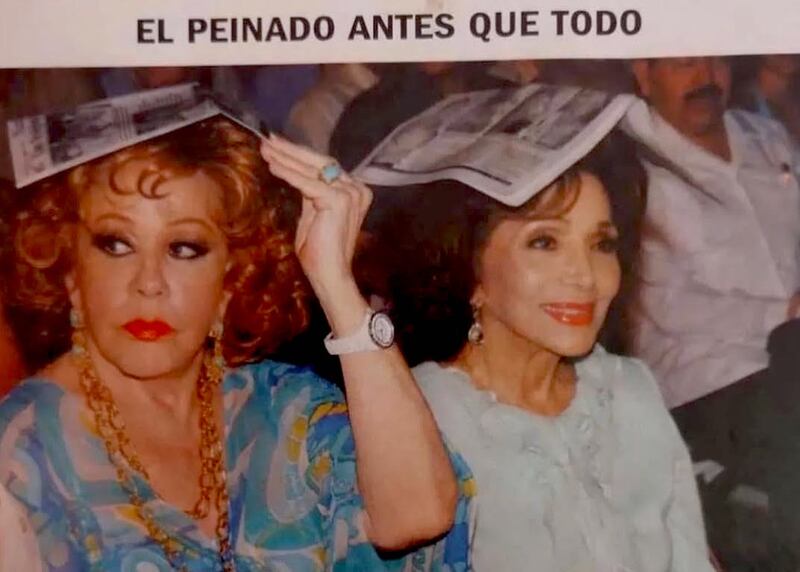 Las divas tenían una gran amistad.