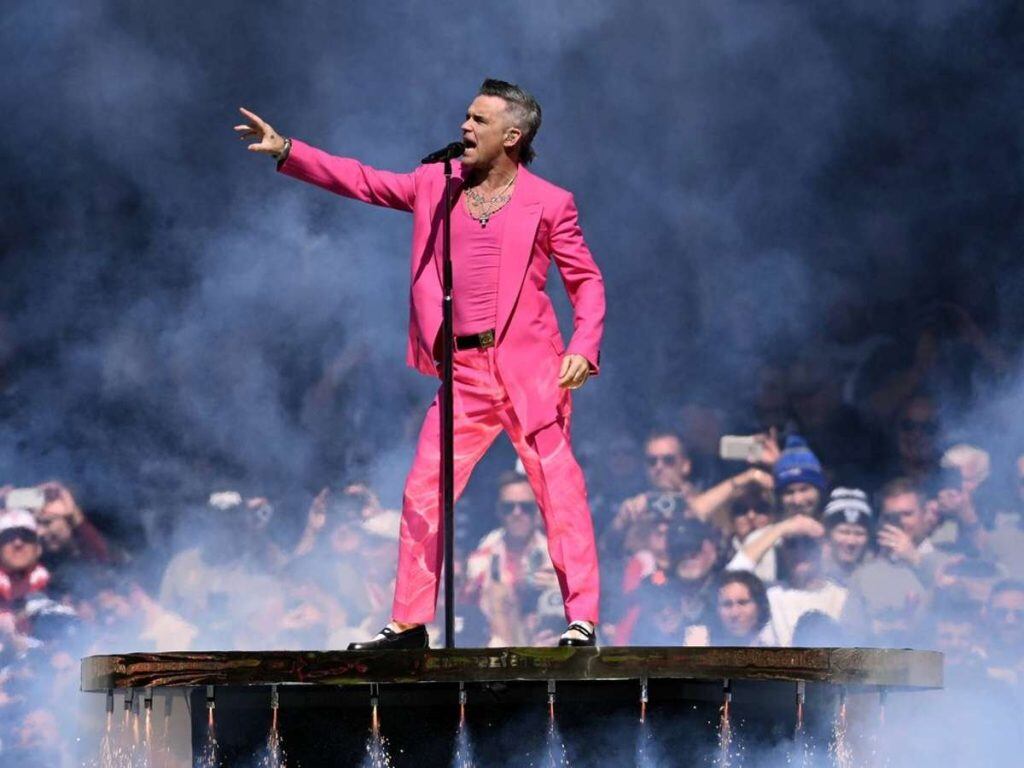 Este el posible setlist de Robbie Williams para el medio tiempo del